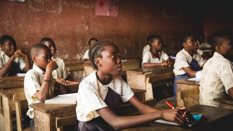 Morning lessons in Bolgatanga